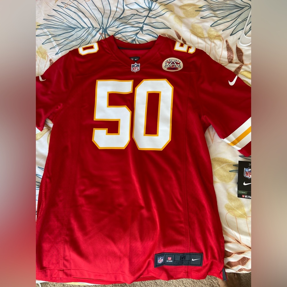 Nike NFL onfield Justin Houston #50 Kansas City Chiefs for Men!!